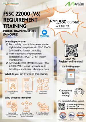 FSSC 22000 (V6) Requirement Training Online Public