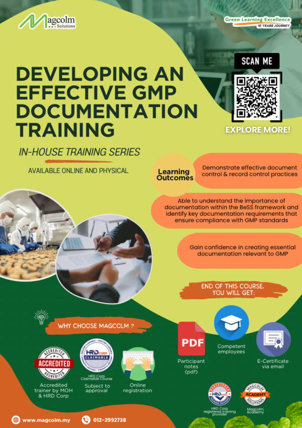 Developing An Effective GMP Documentation Training In-House (Customized)