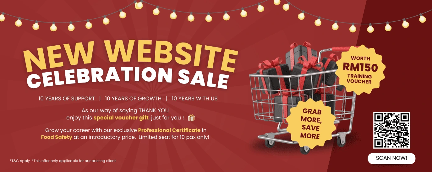 New Website Celebration Sales Voucher